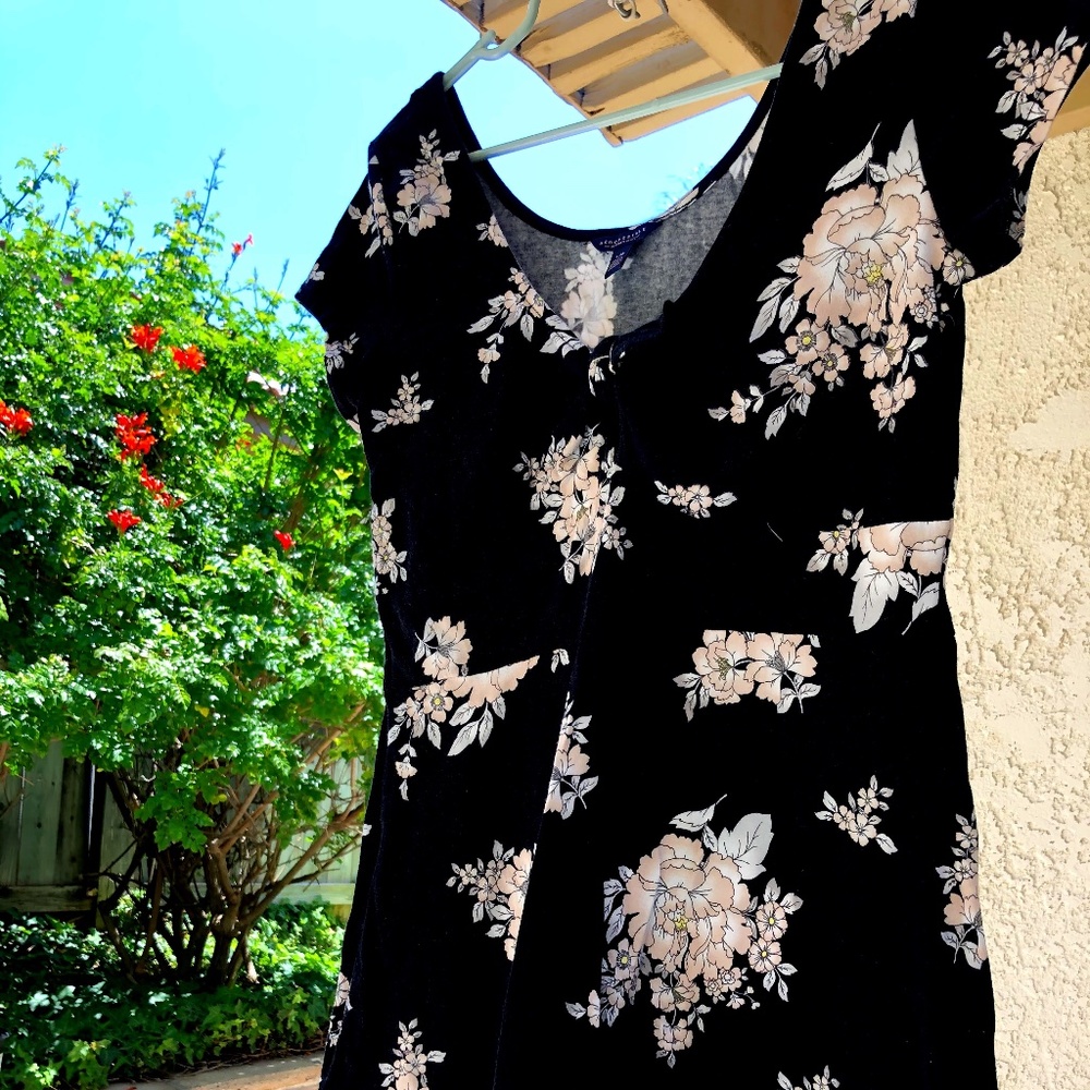 Aeropostale Floral Dress with Front Tie
